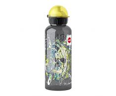 Emsa 518131 Teens Skull Gourde Aluminium/Tritan Multicolore 7,5 x 7,5 x 21,4 cm 0, 6 L