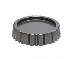 Kitchencraft Chicago métallique Professionnel Anti-adhésif Mary Ann/éponge de Moule Moule à Tarte, 27 cm (26,7 cm), Gris