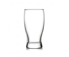 Novastyl 8017221.0 Galway New Verre à Bière Forme Haute Verre Transparent 23,8 x 8,5 x 16,8 cm 58 Cl Lot de 2