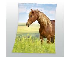 Herding Young Collection Couverture Polaire, Cheval, 130 x 160 cm, Polyester