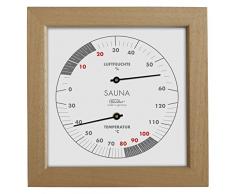 Fischer sauna Thermohygrometer, Apachi Parure Bois, 170Â x 170Â mm