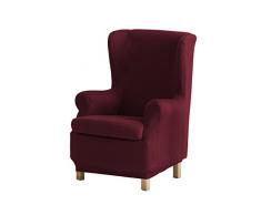 Eysa Ulises élastique Repose-téte Housse de Fauteuil Couleur 08-Rouge, Polyester Coton, 37x5x29 cm