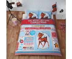 Rapport â Parure de lit The Night Before Christmas, Multicolore, King Size