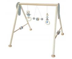 Hess 13381 Jouet en Bois pour bébé Bleu Naturel Env. 60 x 55 x 55 cm