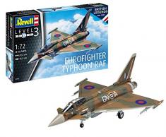 Revell- British Legends Eurofighter Typhoon RAF Avion Maquette, 03900