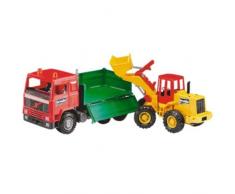 Bruder - Véhicules sans piles - Camion Volvo + Pelleteuse