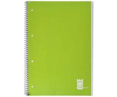 Interdruk Kołoza4100moc Cahier à spirales A4 100 UV une couleur, Multicolore - Version Anglaise