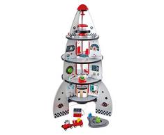 Hape- Jouet en Bois fusée géante, E3021