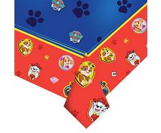 Amscan- Nappe plastique Pat Patrouille, 9903821, Multicolor, 0