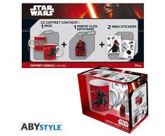 ABYstyle - Mug Dragon Ball Star Wars avec porte-clés et autocollant Kylo Ren Unisexe Adulte Abypck078