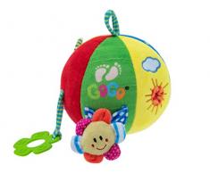 Teorema 39329 Boule colorée multifonction avec hochet Multicolore - version italienne