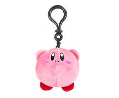 TOMY T12979 Mocchi Nintendo Hovering Kirby Peluche 10 cm pour Les Fans de Jeux rétro, Jouet à Clipser, Gadgets de Bureau et Accessoires de Bureau pour Les Enfants à partir de 3 Ans