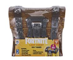 FORTNITE Coffre aux trésors avec 7 pièces, 8ans et plus.