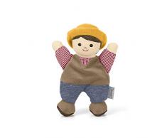 Sterntaler Poupée Cowboy, Hochet Intégré, Pour Bébé dès la naissance, 14 cm, Multicolore
