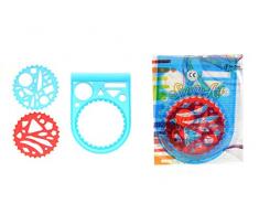 Toi-Toys- Mini Spirographe Papeterie et Autocollants, 47631A, Multicolore