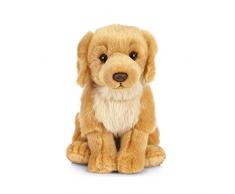 Peluche Living Nature - Chien Golden Retriever en peluche (20 cm)
