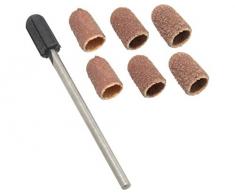 Donau Elektronik 1627 6 Tête émeri Diamètre 5 mm + Tonnelle Multicolore