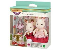 SYLVANIAN FAMILIES-LA Journee en Ville A Deux Poupée et Accessoires, 6001, Multicolore