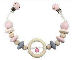 Hess 12969 – Jouet en Bois – Chaîne de Voiture en Bois – Rose