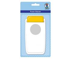 Power Perforatrice circulaire pour de nombreux matériaux tels que le liège, le carton, le caoutchouc mousse, les films et le plastique.