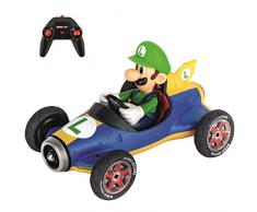 Carrera RC Mario Kart Mach 8 avec Figurine de Luigi – Véhicule radiocommandé avec Batterie Rechargeable – Jouet pour Enfants à partir de 6 Ans, 370181067, coloré