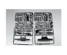 Tamiya 300050737 – TL01 C, 4 de Support Pièces Bras de Suspension Kar