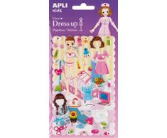 Apli Kids – Sac de Stickers Dress Up avec Décor Clara (14862)