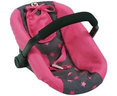 Bayer Chic 2000 708 82 Siège Auto Poupée Transat Etoile Rose