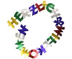 Amscan - 1720 - Guirlande Happy Birthday - 200 X 11 cm