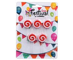 Grand Festival Bougie dAnniversaire Coloris Assortis (1)