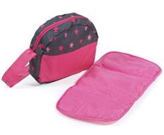 Bayer Chic 2000 853 82 Sac à Langer avec Accessoires pour poupées Motif étoiles Rose