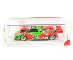 Spark- Voiture Miniature de Collection, SJ065, Orange/Vert