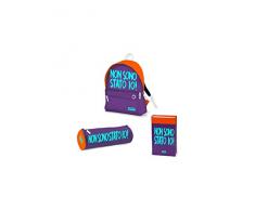 Officine 07- Sac à Dos Tombolino et Agenda Non Sono État IO, Couleur Bleu, 710765