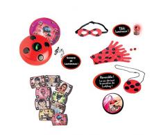Bandai - Miraculous Ladybug - Multipack deviens Marinette et Ladybug avec Téléphone magique en français - déguisement - role play - 84950