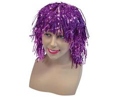 Bristol Novelty Novelty-BW132 BW132 Perruque Guirlande, Violet, Rose, Taille Unique