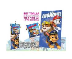 Kids Licensing - PW16305M - Set Serviette de Plage - Sac de Sport - Paw Patrol