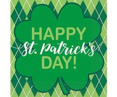 Unique Party- Serviettes de table, 72702, Vert