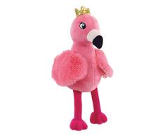 Jemini- 023746 Flamant Rose Peluche +/-24cm avec hochet