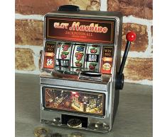 Global Gizmos 140 081 cm Mini Arcade One Armed Bandit Slot Machine Fruits Tirelire Jouet