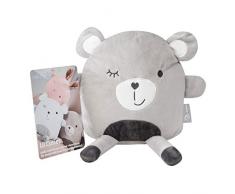 roba 306150V230 Sammie Plaid avec carte damitié Gris argenté 300 g