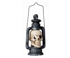 Widmann 7827h ? Décoration tête de Mort avec Changement de lumière Lanterne, Env. 35 cm
