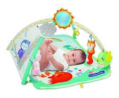 Clementoni Tapis Musical déveil pour bébé avec Peluches, 0 Mois et Plus, 17247, Multicolore