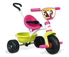 Smoby - 740300 - Masha et Michka - Tricycle Be Move - Pédales Antidérapantes