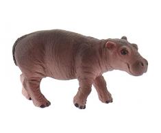 Bullyland - B63692 - Figurine Bébé Hippopotame - 8 cm