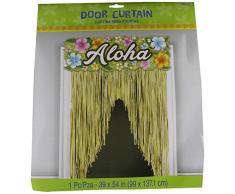 amscan 2416153 Beachy Blooms Rideau de Porte