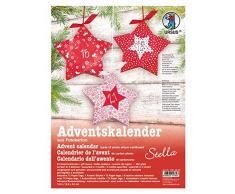 Ursus 17810002 Calendrier de lAvent Étoile 300 g/m² 24 boîtes
