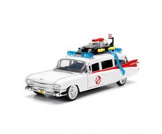 Jada ECTO-1 Metal 1:24 Casserole de Voiture Blanc (253235000)