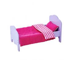 Olivias Little World Lit de poupée, TD-11929-1G, Violet