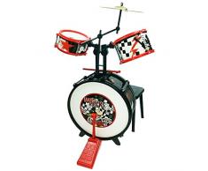 REIG Mickey Mouse Batterie 3 Tambours avec Banquette, 5364.0