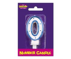 LExpression Factory Amzcab00 Numéro 0 Edge minimum Bougie, Bleu